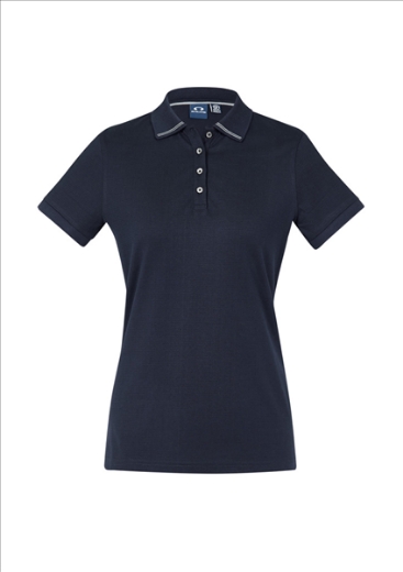 Picture of Biz Collection Ladies Aston Polo Shirt 100% Cotton Jersey Knit